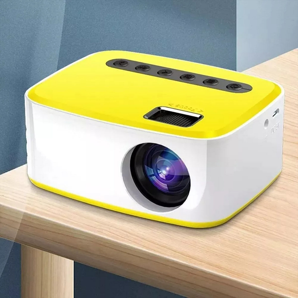 Mini Proyector Portatil Con Control Remo