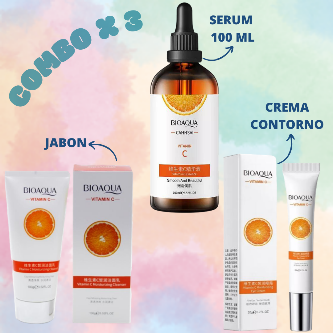 Kit Vitamina C Bioaqua X3